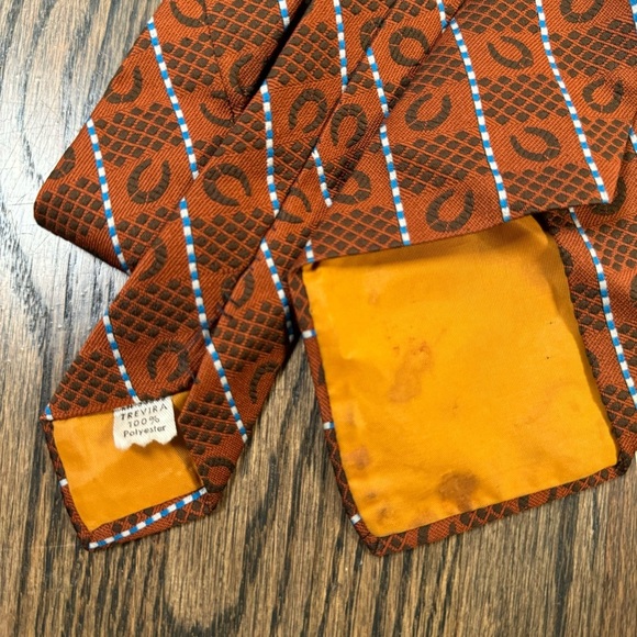 Vintage Trevira polyester 1970s tie - Picture 3 of 3